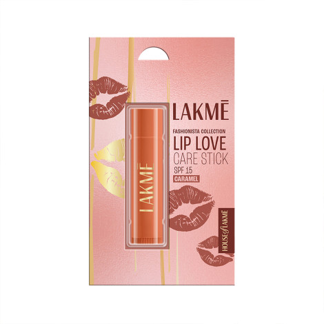 Lakme Lip Love Care Stick SPF15 Caramel 4.5gm (India)