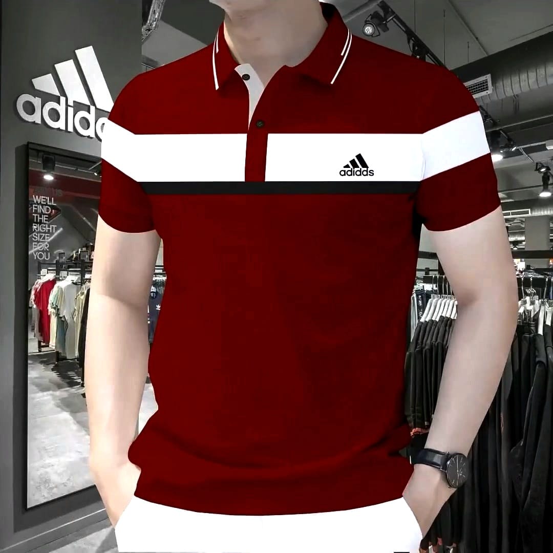 Men's Casual PK Cotton Polo Shirt, 210 GSM, Sizes M and L, 6 Colours