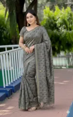 Cotton Suti Saree with Rubber Screen Print, 14 Haath