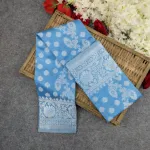 Premium Silk Katan Saree (Ocean Green, Sky Blue, Purple, Red, Green)