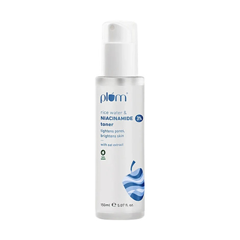 Plum Rice Water Niacinamide 3% Toner 150ml (India)