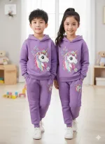 Children's Two-Piece Hoodie Set, Hoodie and Pant, 280-300 GSM