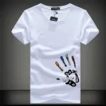 Stylish Half Sleeve Jersey Fabrics T-Shirt For Men