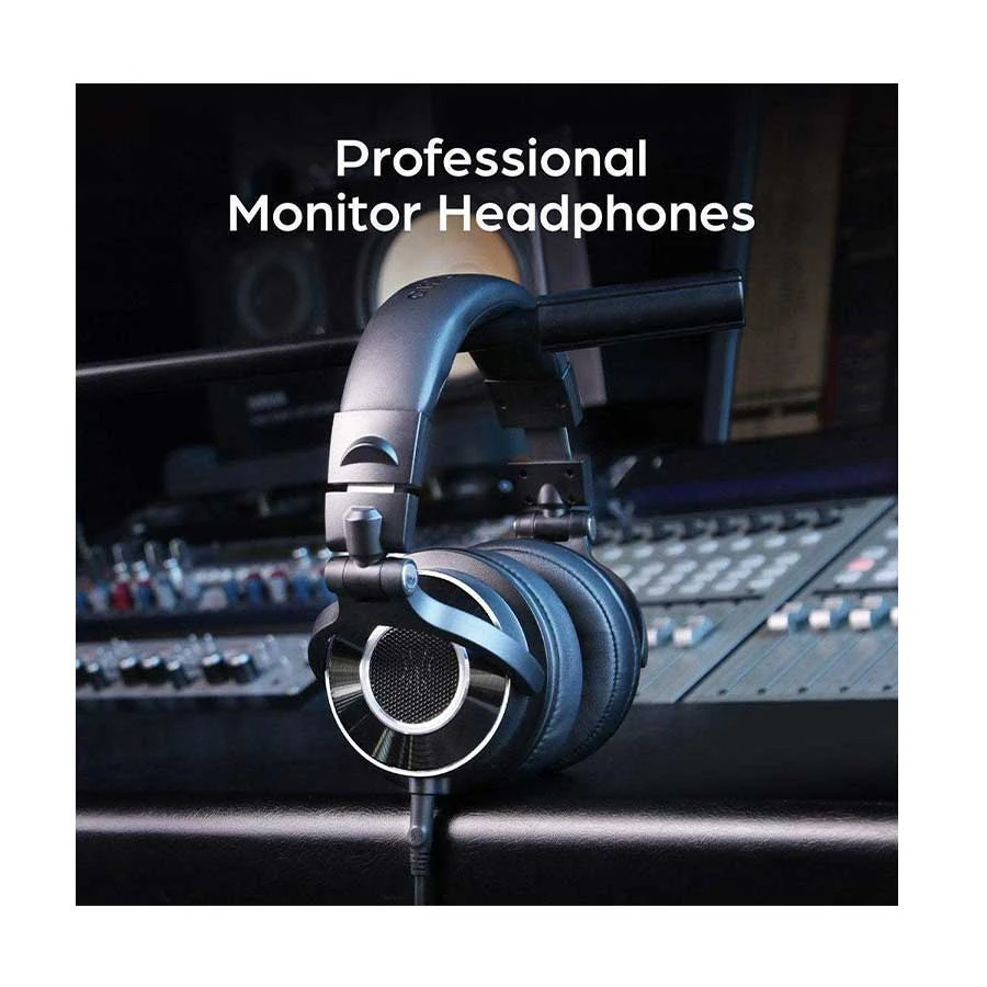 OneOdio Monitor 60 Wired Over-Ear Professional Headphone Navy Blue