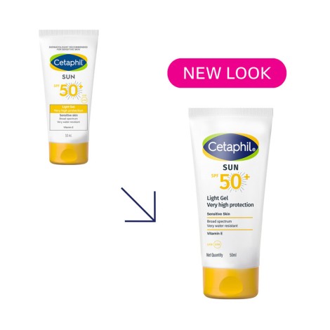 Cetaphil Very High Protection Light Gel Sun SPF50 Plus 50ml (India)