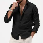Full sleeves double pocket Shirt