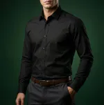 Premium Formal Shirt (Black)