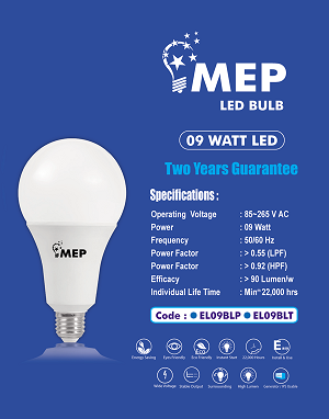MEP 09 Watt LED Light
