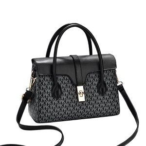 Newest High Quality MK Design American Bag Luxury Women's Handbags(Black)