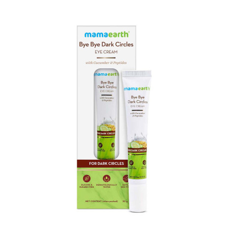 Mamaearth Bye Bye Dark Circles Eye Cream 20g (India)