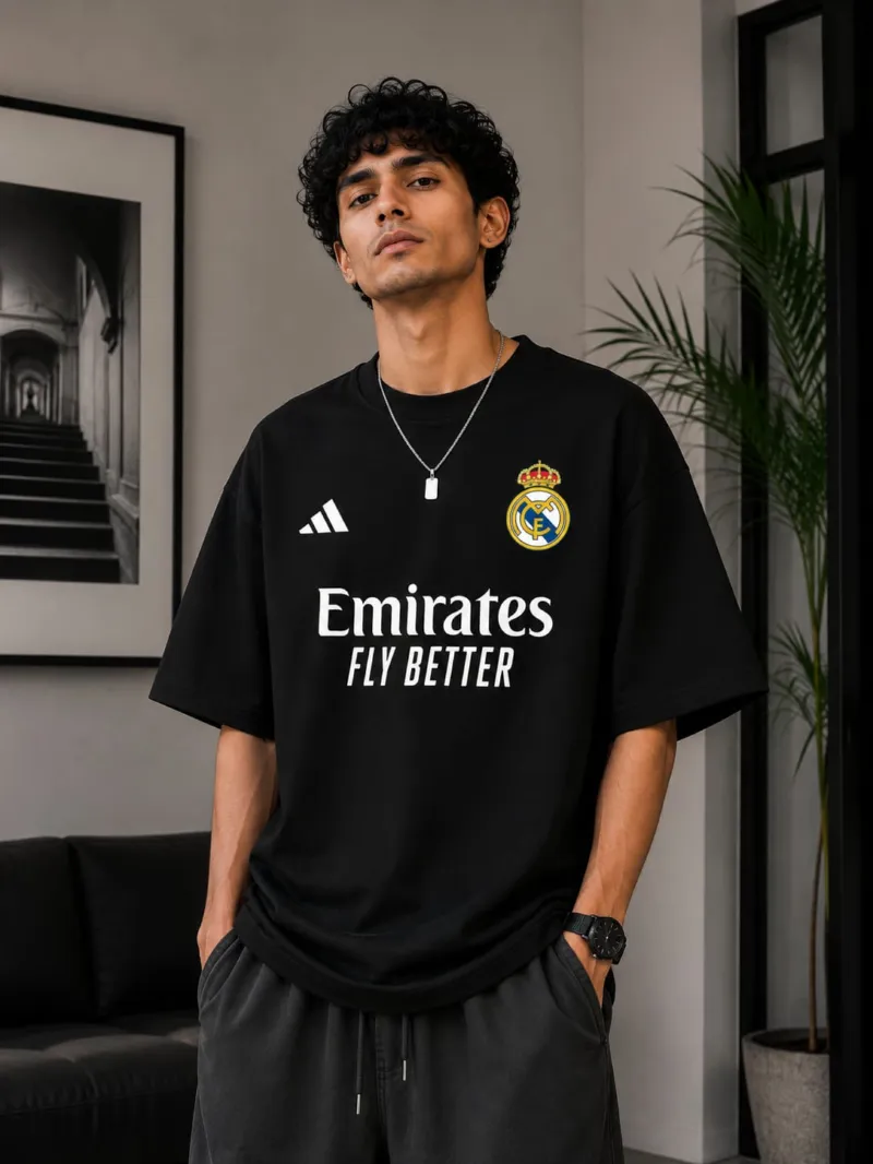 Men's Drop Shoulder T-Shirt, DTF Print on Pure Cotton, Chest 42 to 48