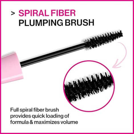 Wet n Wild Mega Volume Waterproof Mascara C157A- Very Black (China)