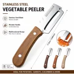 3-in-1 Multifunctional Vegetable Peeler & Cutter (2 Pcs)