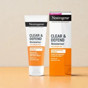 Neutrogena Clear & Defend 0.5% Salicylic Acid Moisturiser 50ml (France)