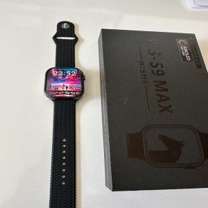 WS-S9 MAX Smartwatch with AMOLED Display and 2 Strap