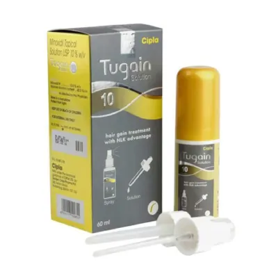 Tugain solution 10 Hair Gain Treatment 60ml (India)