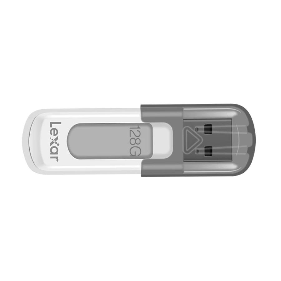 Lexar JumpDrive V100 128GB USB 3.2 Gen 1 White-Gray Pen Drive
