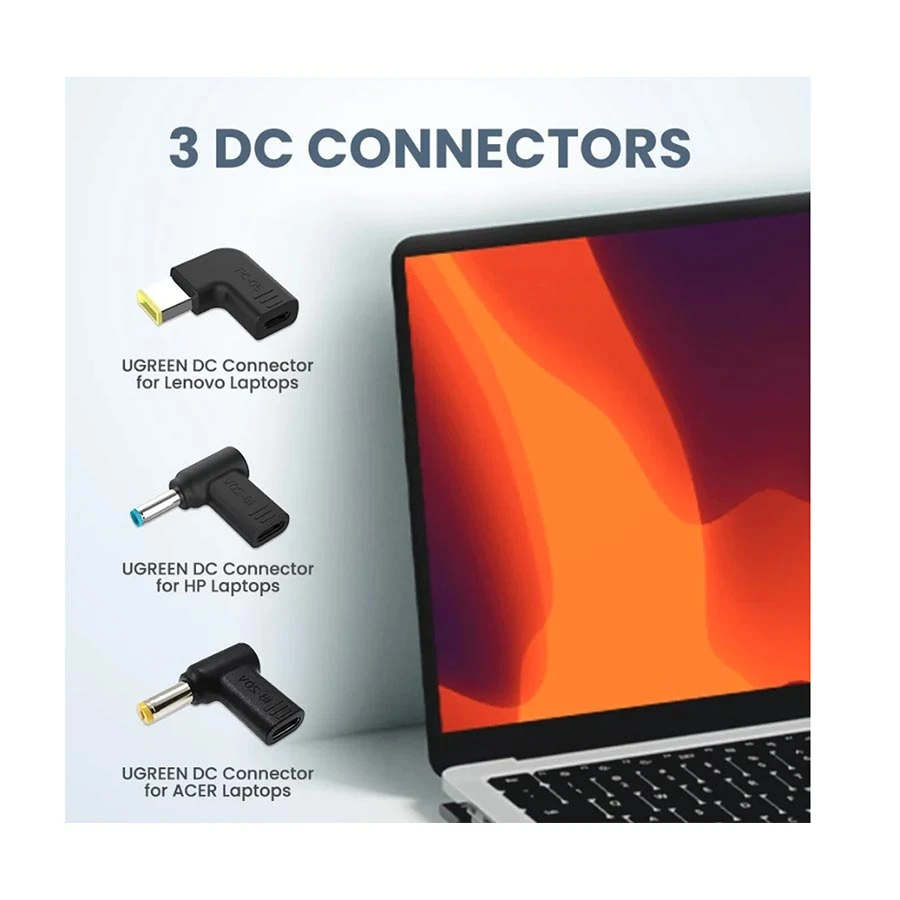 UGREEN X377 67W GaN Charger with Built-in 1.8m USB-C Cable Black (UK)
