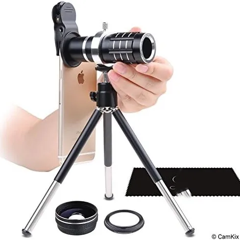 12x Zoom Metal Telephoto Lens for Mobile