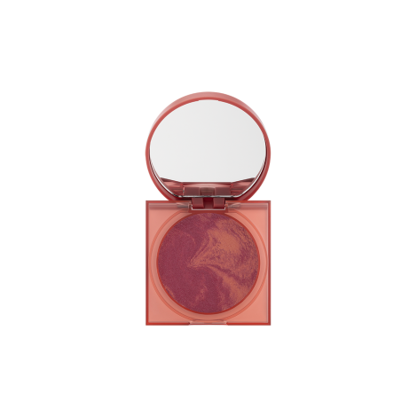 Huda Beauty GloWish Cheeky Vegan Blush Powder - 04 Charming Cherry (Italy)