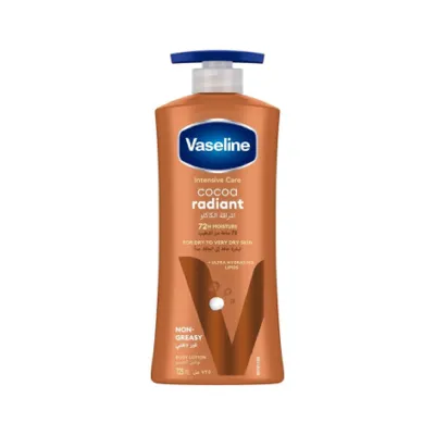 Vaseline Intensive Care Cocoa Radiant 72H Moisture Body Lotion  725ml (UAE)