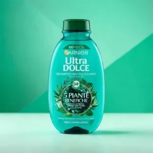 Garnier Ultra Dolce 5 Plante Benefiche Rivitalizzante Shampoo 250ml (France)
