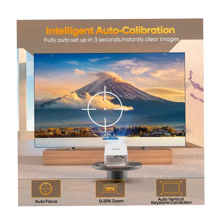 Magcubic HY300Max 260 ANSI Lumens 720P Android Portable Projector
