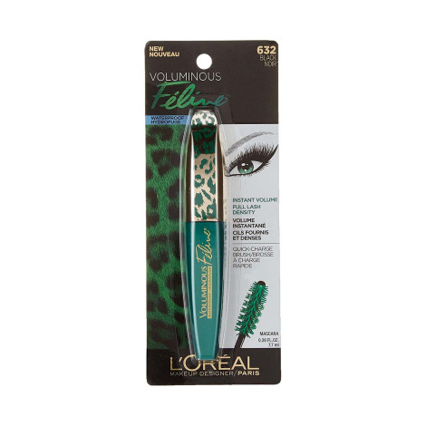 L'Oreal Filine Voluminous Waterproof Mascara - 632 Black (USA)