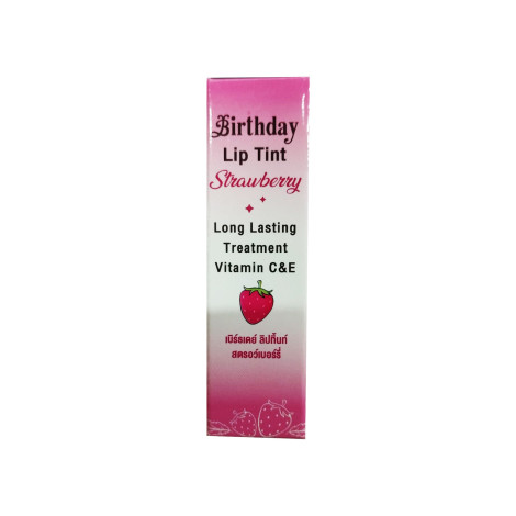 Birthday Lip Tint - Strawberry (Thailand)