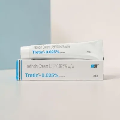 H&H Tretinoin Tretin 0.025% Cream USP 30g (India)