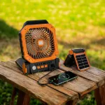 X16 Solar outdoor fan