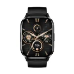 Blisbond Alpha Black AMOLED Bluetooth Calling Smart Watch