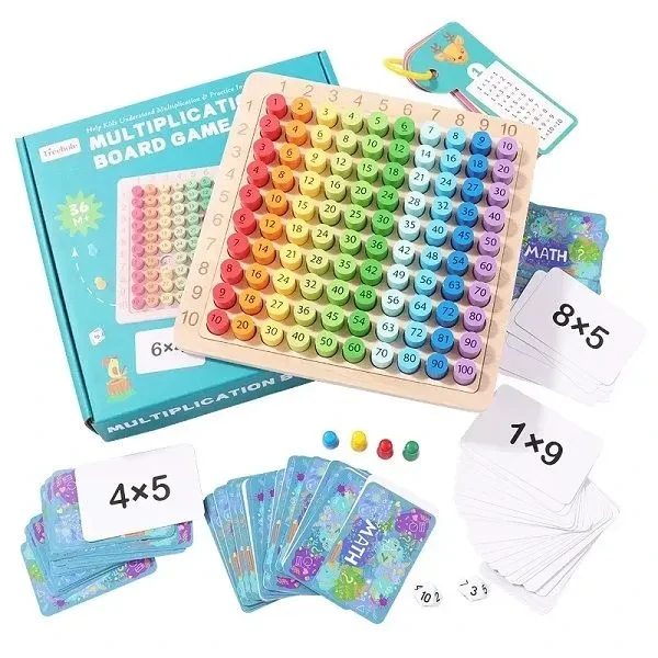 Multiplication Board For Children, Counting Number Board For Home Early Learning