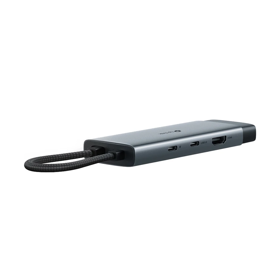 TP-Link UH6120C USB-C to HDMI, LAN, Dual USB & Dual USB-C Hub Gray