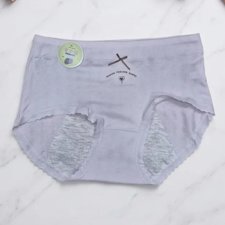 Leakproof cotton panty  for women comfortable underwear - (Multicolor)