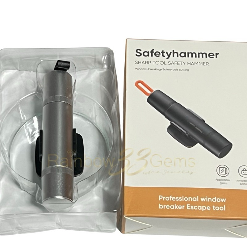 Safety Hammer Auto Emergency Glass Window Breaker Seat Belt Cutter