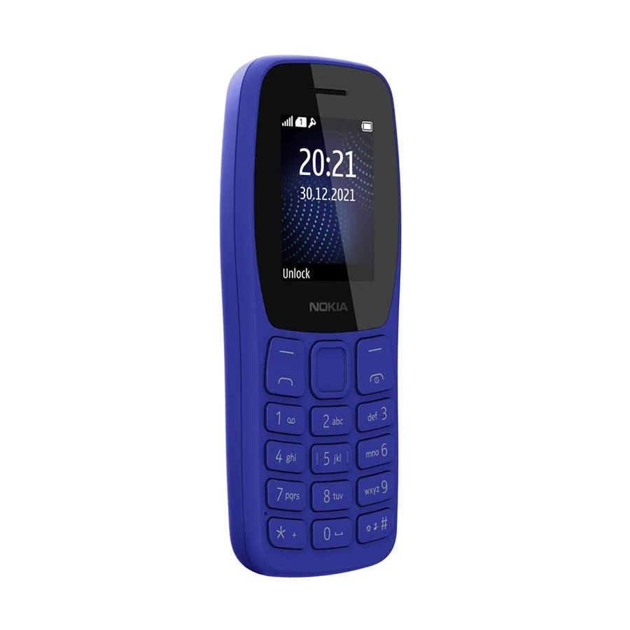 Nokia 105 Classic Dual SIM Blue Mobile Feature Phone