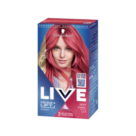 Schwarzkopf Colour + Lift Permanent - L77 Deep Coral (Slovenia)