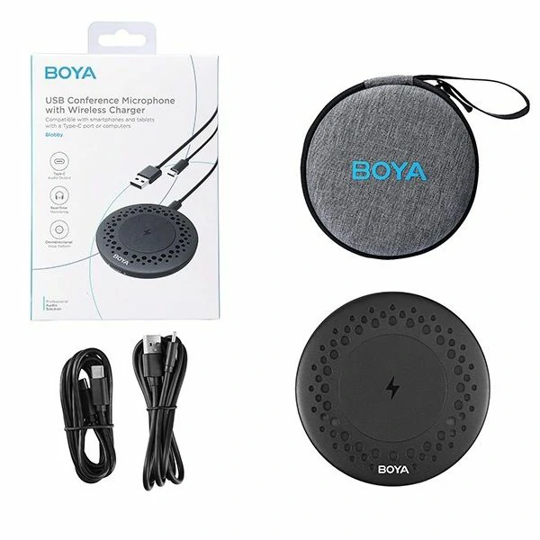 Boya Blobby USB Conference Microphone With Wireless Charger