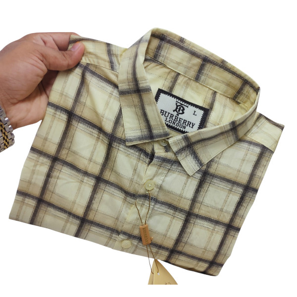 Premium Cotton Long Sleeve Check Shirt