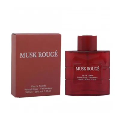 Fine Perfumery Musk Rouge Eau De Toilette Natural Spray 100ml (China)