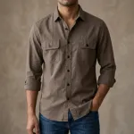 High Thickness Double Pocket Shirt..