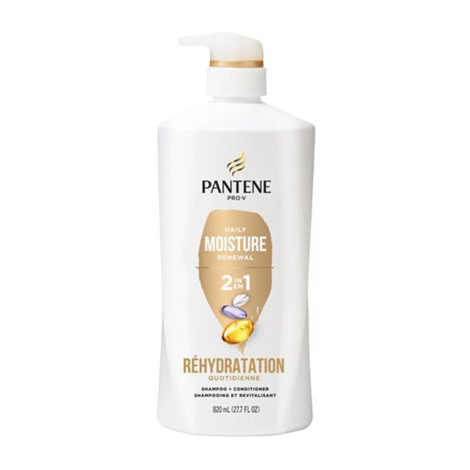 Pantene Daily Moisture Renewal 2-in-1 Rehydration Shampoo & Conditioner 820ml (USA)