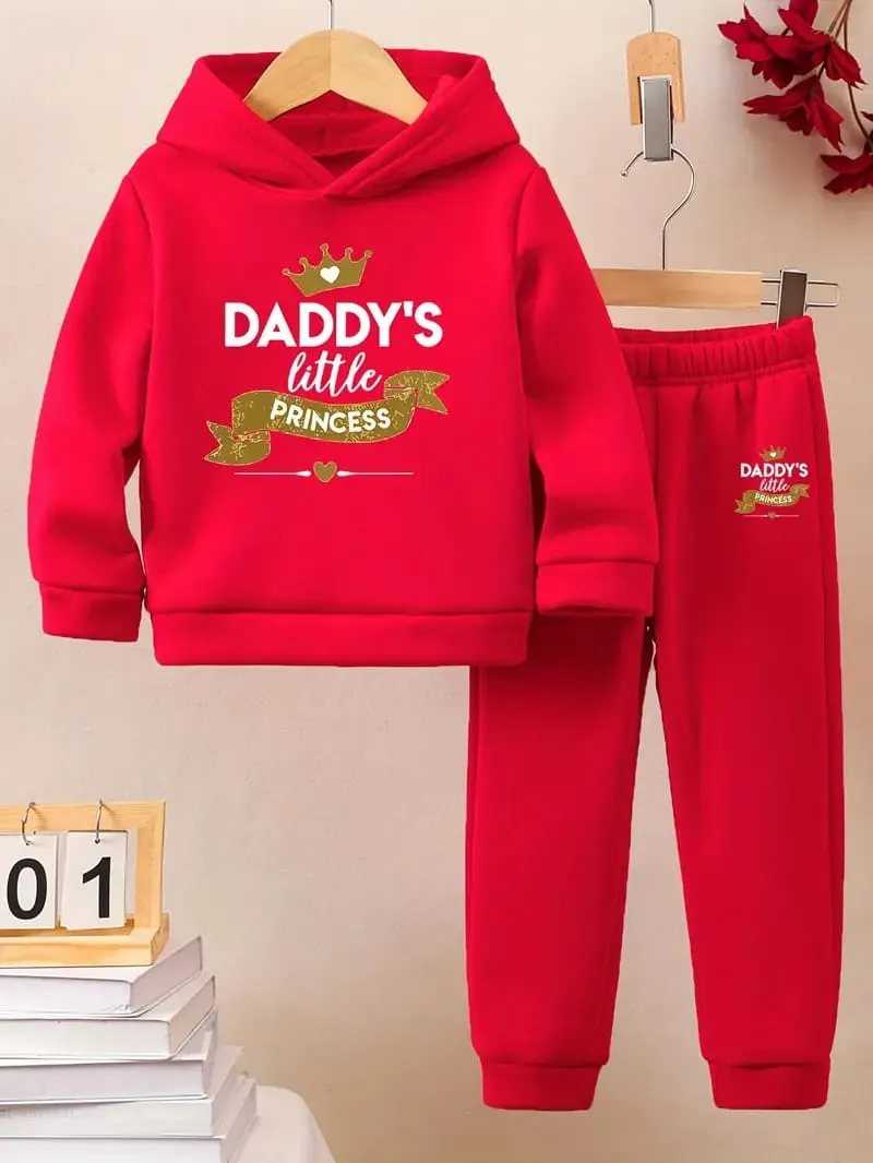 Boys' and Girls' Brushed Hoodie and Pant Set, 0 to 10 Years