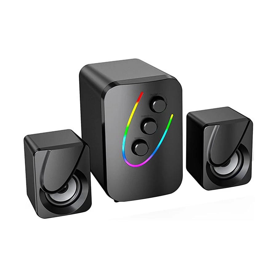 Havit SF140BT 2:1 RGB Bluetooth Black Speaker