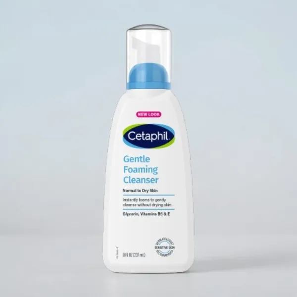 Cetaphil Gentle Foaming Cleanser Normal to Dry Sensitive Skin 237ml (Canada)