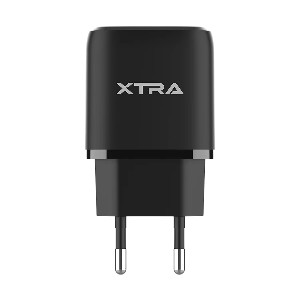 Xtra Power DA20 20W USB & USB-C Black Charger