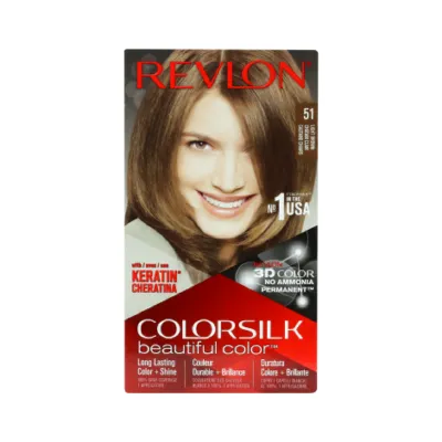 Revlon Colorslk Beautiful Hair Color - 51 Light Brown (USA)