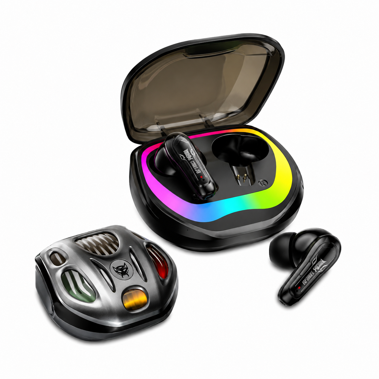 RECRSI RE-HG24 ANC & ENC Gaming Earbuds | Low Latency, Active Noise Cancellation, Crystal-Clear Calls & Immersive Sound