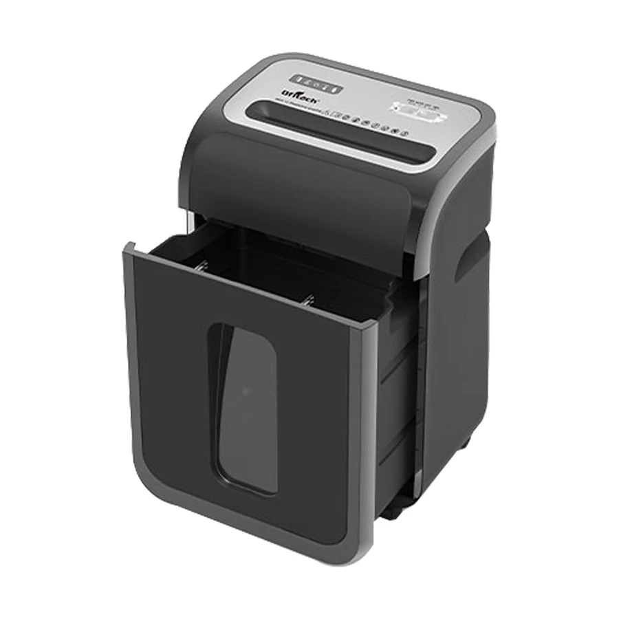 Ofitech OS1205C Cross Cut 12 Sheet Black Paper Shredder